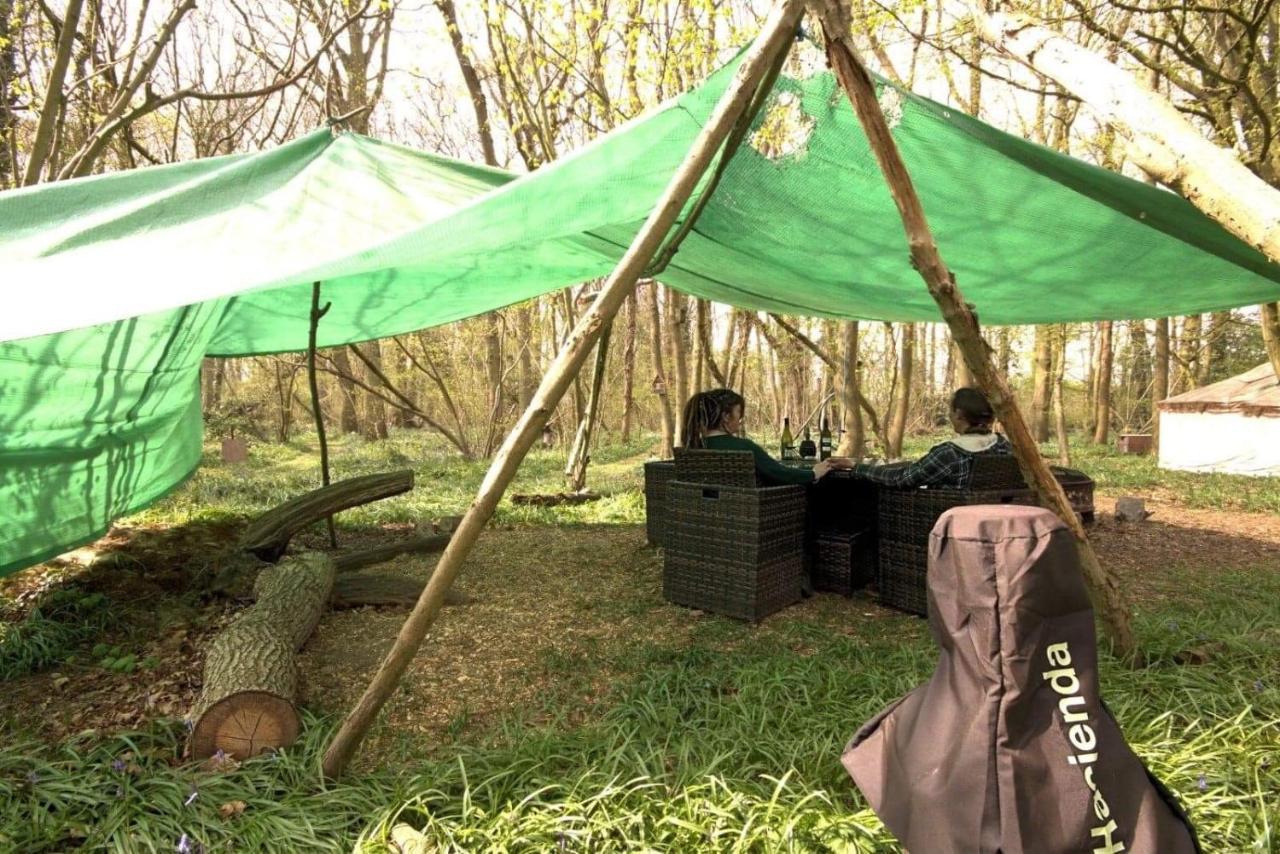 Magical Forest Yurt Sturry Exteriör bild